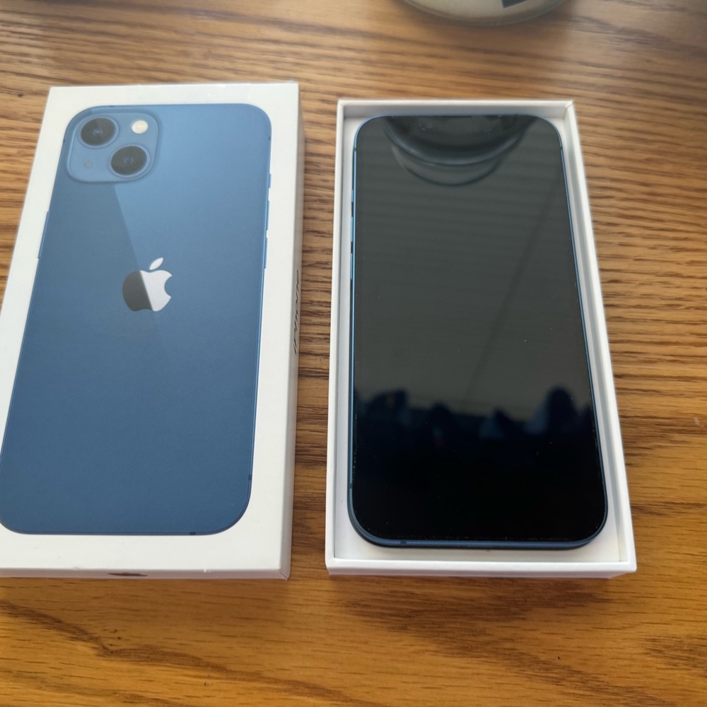 iPhone 13 blue for parts